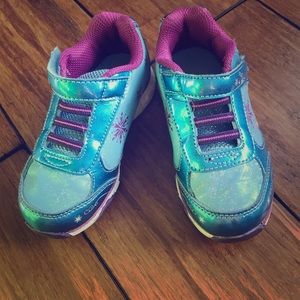 Frozen Light-Up Sneakers Size 8.5